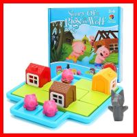 สินค้าขายดี!!! Three little Piggies - Story of Pigs and Wolf - ลูกหมูสามตัว Hide&amp;Seek Smart Games Board Games #ของเล่น โมเดล ทะเล ของเล่น ของขวัญ ของสะสม รถ หุ่นยนต์ ตุ๊กตา สวนน้ำ สระน้ำ ฟิกเกอร์ Model