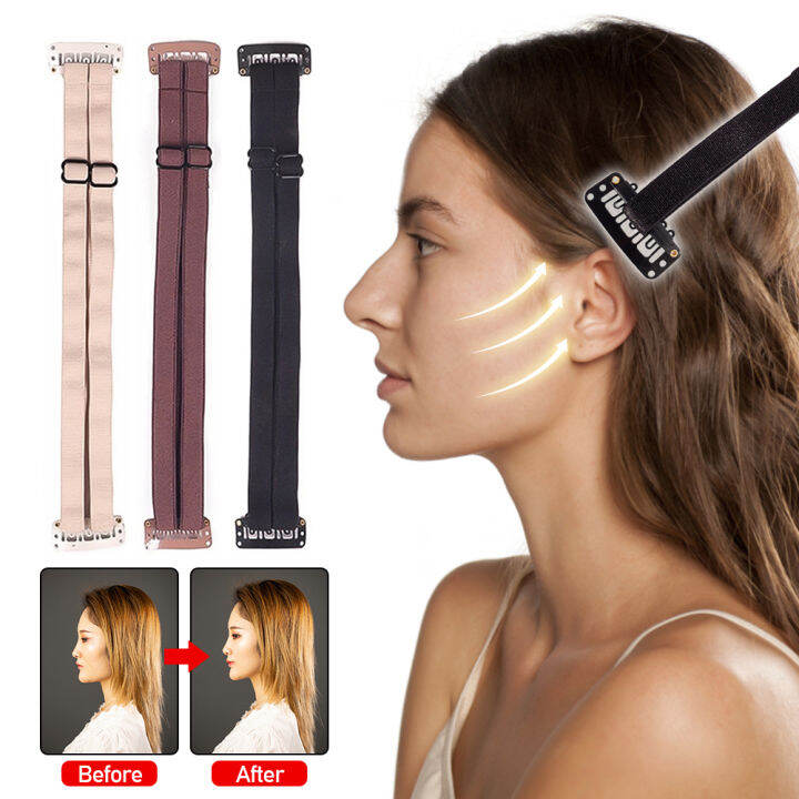 Hittime Invisible Facelift Band Headband for Face Hairpin Face Slimmer Band for Firming Skin