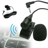 【jw】✥  3.5mm Mic Stereo Jack 300cm Handsfree Audio Car DVD Microphone External Radio G9O1