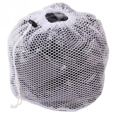 【YF】 Drawstring Mesh Laundry Bag Set 3 Size Underwear Bra Socks Wash Net Large Capacity Clothes Storage Pouch Dirty Bags