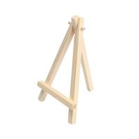 [Fast delivery] ins wooden mobile phone stand creative tripod small easel desktop decoration simple reading stand for watching dramas Increase and stabilize