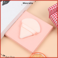 Mecola พัฟเครื่องสำอางชุดแต่งหน้าชุดเล็กรองพื้น Velvet สามเหลี่ยม,อุปกรณ์แต่งหน้า