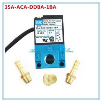 QDLJ-Mac 3 Port Electronic Boost Control Solenoid Valve Dc12v 35a-aca-ddba-1ba With Brass Silencer