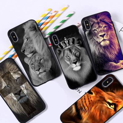 YNDFCNB The Lion King Animal Phone Case for iphone 13 11 12 pro XS MAX 8 7 6 6S Plus X 5S SE 2020 XR cover