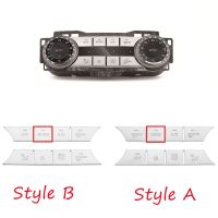 ¤❁ Console AC Media Volume Buttons Sequins Cover Stickers Trim Car Accessories Fit For Mercedes Benz C E CLS GLK Class W204 W212