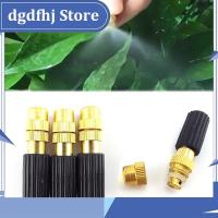 Dgdfhj Shop 5x Gardening Plant Misting Cooling System Brass Mist Fog Copper Nozzle Spray Sprinkler Watering Garden Planter