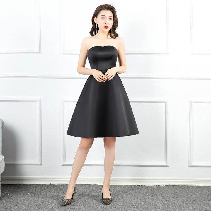 foreign-trade-dress-celebrity-party-temperament-spring-summer-2022-new-waist-black-skinny-hepburn-style-party-dress