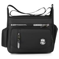Casual Tote Man Handbag Shoulder Bags Oxford Leather High Capacity Crossbody Bag For Man Travel Shopper Bags