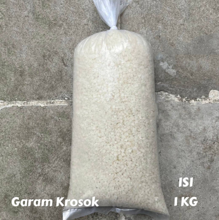 Garam Kasar 1 Kg Garam Krosok Garam Hasil Laut Cirebon Lazada Indonesia 3870