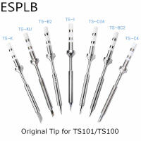 Original TS100 TS101การประสานประเภทตะกั่วฟรี B2 BC2 C4 K ฉันสามารถเปลี่ยนหัวเหล็กไฟฟ้าประเภทบิต