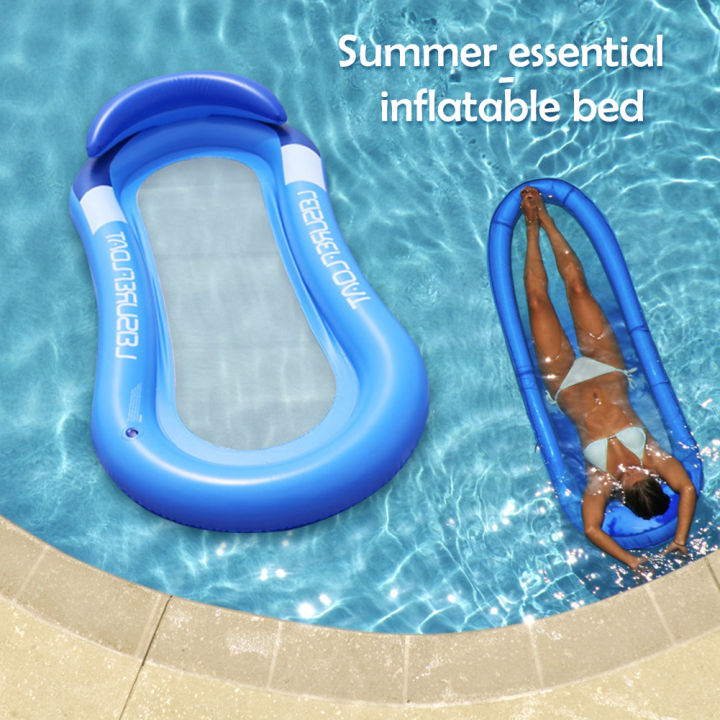 ฤดูร้อนพองลอยแถวพีวีซีน้ำเปลญวนสระว่ายน้ำที่นอนลมเตียงชายหาดสระว่ายน้ำลอยเก้าอี้เก้าอี้กีฬาทางน้ำ