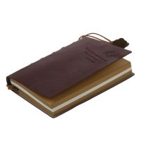 Delicate Cool Classic Vintage Leather Bound Blank Pages Journal Diary Notebook