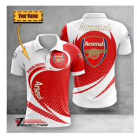 Arsenal 3D High Quality New Design Hot Selling Multi Style Polo Shirt (Contact Online for Free Customization) - NO.HSGHK60W