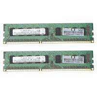 2X 4GB 2RX8 PC3-10600E 1.5V DDR3 1333MHz ECC Memory RAM Unbuffered for Server Workstation(4G)