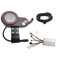 QS-S4 72V Thumb Throttle LCD Display+48V 800W Controller Kit Black 6PIN Meter Electric Scooter Accessories Only For Zero 11X Electric Scooter