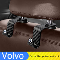 4Pcs Car Seat กลับตะขอแขวนผู้ถือสำหรับ Volvo S60 S90 V40 V60 V90 XC60 XC90