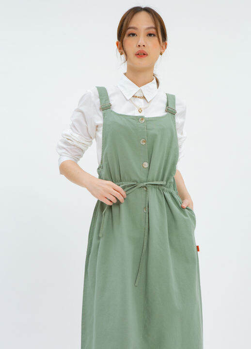 DUST - Overall Mecca Green (D. 4585) | Lazada Indonesia