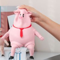 【LZ】☬☇  Cute Squeeze Pink Pigs Animals Creative Vent Toys Party Favors Goodie Bag Fillers Fun Stress Relief Toys for Kids Adult