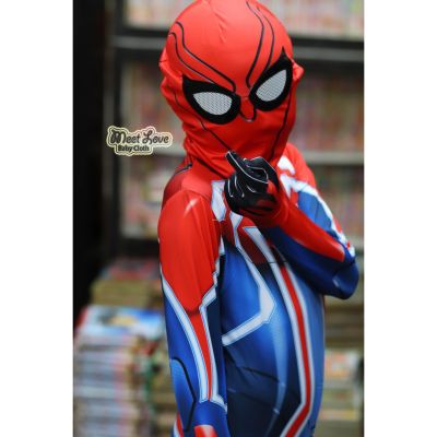 BAB ชุดของขวัญเด็กแรกเกิด ราคาต่ำสุด▦❃ชุดสไปเดอร์แมน Velocity Suit ชุด Spiderman ภาคต่างๆ ชุดแฟนซี ฮีโร่ ผ้านิ่ม พร้อมส่ง ชุดของขวัญเด็กอ่อน เซ็ตเด็กแรกเกิด