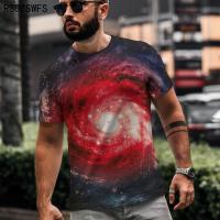 Dreamy Sky HD pattern universe Nebula Galaxy astronomer 3D printed t-shirt mens short sleeve o-neck Top Size XXS-5XL