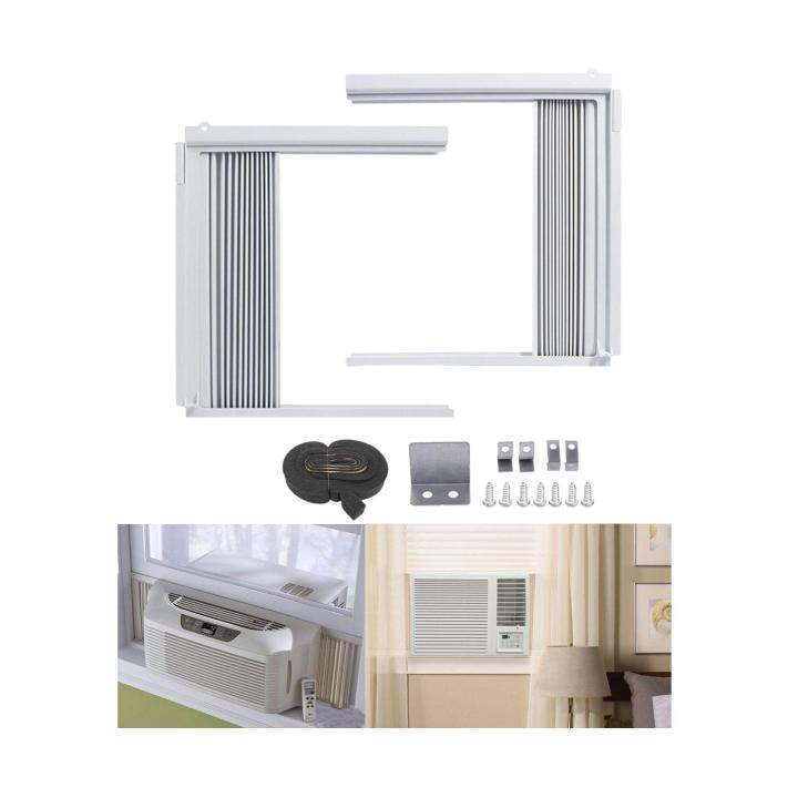 BNTECH Window Air Conditioner Side Panels Set Windproof AC Units Window