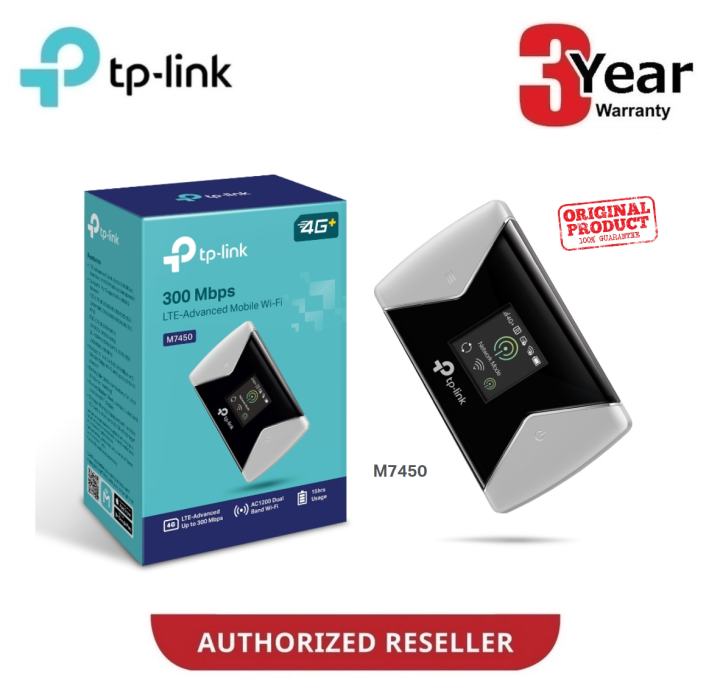 Tp-link M 7450 Dual Band 4G 300 Mbps Routeur Dual Band 4G 300 Mbps