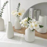 Ceramic Vase Plain Embryo Nordic Handicrafts Desk Decoration Home Decoration Dried Flowers Small Flower Inserts