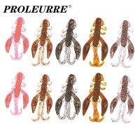 【hot】☃⊕○ 5Pcs Silicone Soft Bait Worm Fishing 2g 50mm Shrimp Lizards Float Wobbler Jig Swivel Twintails Sea