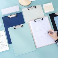 【hot】 Frosted File Folder Paper Clipboard Writing Splint Memo Clip Board Document Holder School Office Stationery Supplies