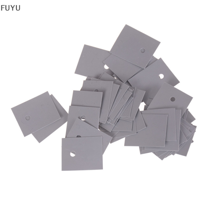 fuyu-50pcs-to-247ทรานซิสเตอร์ซิลิโคนฉนวนกันความร้อนแผ่น20-25mm