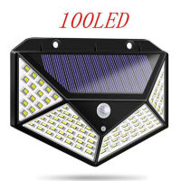 โคมไฟ Black 100 LED พลังงานแสงอาทิตย์กันน้ำสำหรับตกแต่งสวน solar cell