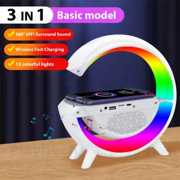 Smart Sound G63 Mini Colorful Ambient Light Wireless Charge in