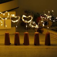 5PCS LED wine bottle cork string lights IP65 Waterproof Fairy Lights Battery Powered DIY Bar Christmas Wedding Decor Garlands Fairy Lights