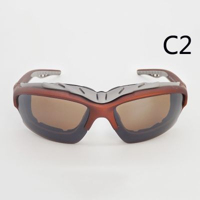 【CC】 Outdoor sports glass polarized sunglasses dustproof windproof men bicycle riot downhill ski goggles eye glasses!