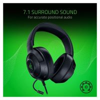 สินค้าขายดี!!! ลดพิเศษ!! HEADSET (7.1) RAZER KRAKEN X (BLACK) ประกัน 1 ปี ที่ชาร์จ แท็บเล็ต ไร้สาย เสียง หูฟัง เคส ลำโพง Wireless Bluetooth โทรศัพท์ USB ปลั๊ก เมาท์ HDMI สายคอมพิวเตอร์