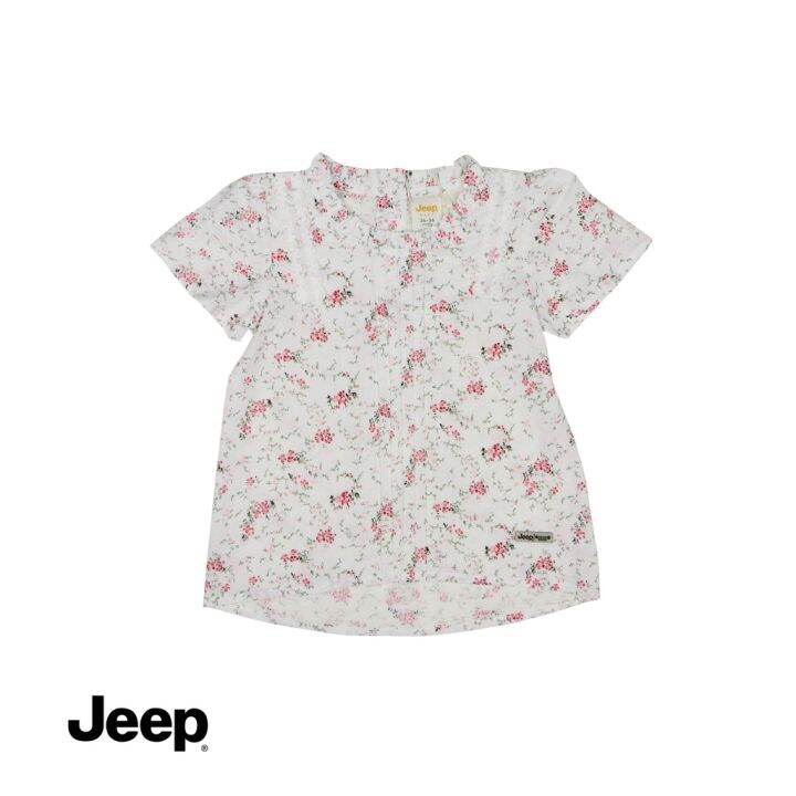 jeep-baby-girl-2-in-1-เสื้อเบลาส์-แขนสั้น-และชุดขายาว-สําหรับเด็กผู้หญิง-772442-770120-br