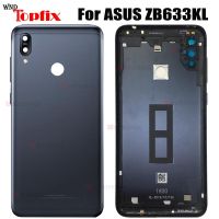 【❂Hot On Sale❂】 SRFG SHOP เคส Asus Zenfone Max ฝาครอบด้านหลัง Zb633kl M2พร้อมเลนส์กล้องถ่ายรูปสำหรับ Asus Zb633kl Cover