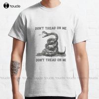 DonT Tread On Me Classic T-Shirt Golf Shirt Custom Aldult Teen Unisex Digital Printing Tee Shirts Xs-5Xl Streetwear All Seasons