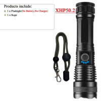 USB Rechargeable LED Flashlight Torch Light CREE XHP50 Most Powerful Tactical Flashlight 18650 Bright Waterproof Zoom Hand Lamp