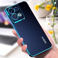 For OPPO Reno 9 8 7 Pro Plus Reno8pro+ Reno8 Reno7 SE Find X3 X5 Pro Electroplating Phone Case Lens All-inclusive Soft Silicone Phone Cases