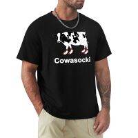 Milk Cow In Socks - Cowasocki Cow A Socky T-Shirt Oversized T Shirts Sweat Shirt Mens Graphic T-Shirts Anime