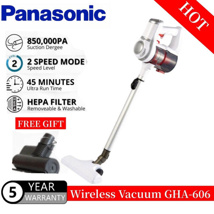 Panasonic Cordless Vacuum GHA606 High Suction Power Wireless Vacuum