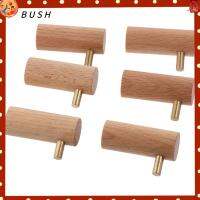 BUSH 6Pcs ชุดคอสเพลย์ ตะขอไม้สำหรับแขวน ติดผนังแบบติดผนัง ทนทานสำหรับงานหนัก ตะขอทองแดง ทนทานต่อการใช้งาน แข็งแรงทนทาน ตะขอแขวนผ้าเช็ดตัว ห้องน้ำห้องครัวที่บ้าน