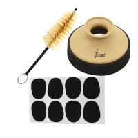 SLADE Saxophone Sax Essories Kit Dental Pad Mute Mouthpiece Brush For Alto Sax Woodwind Musical Instrument Replacement Parts