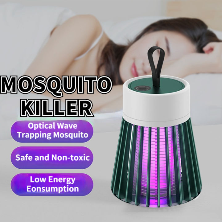 Non-toxic Portable Rechargeable Electric Mosquito Killer Lamp