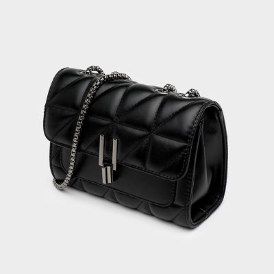 2022 New Luxury Designer Bags Women Leather Chain Crossbody Bags For Women Handbags Shoulder Bags Messenger Female Clutch Black
