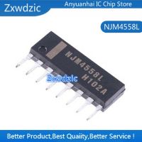 10PCS NJM4558L SIP8 NJM4558 SIP 4558L SIP-8 NJM4558LD new and  original IC Dual operational amplifier WATTY Electronics