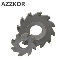 HOTZ Three Sided Indexable Disc Saw Milling Cutter Alloy Coating Tungsten Steel Tool Cnc Blade Maching Flat AZZKOR Carbide Tools