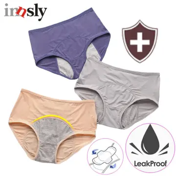 5pcs Women Menstrual Thicken Period Leak Proof Panties Cotton Waterproof  Underwear 