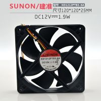 TAJUN 12CM 12V 1.9W KD1212PTB3-6A 12025 three-line server cooling fan